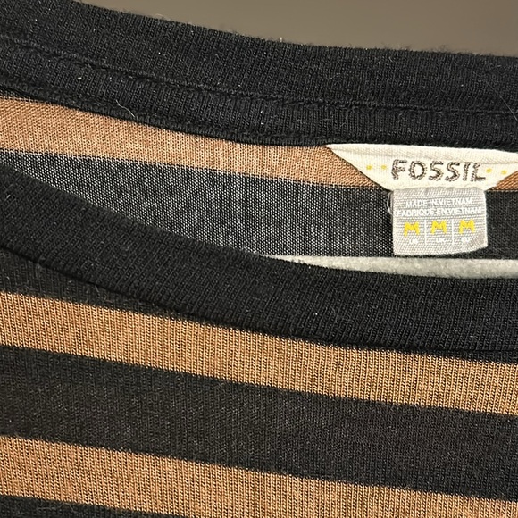 Brown and black stripe long sleeve - Picture 2 of 3